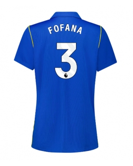 Chelsea Wesley Fofana #3 Maglia Gara Casa Repliche 2026-27 Donna Maniche Corte Chelsea Wesley Fofana #3 Maglia Gara Casa Repliche 2026-27 Donna Maniche Corte